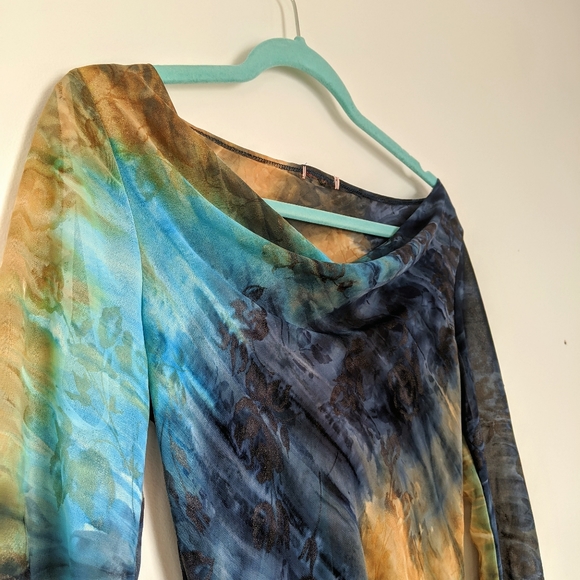 Vintage Style Sheer Blouse - Picture 9 of 9